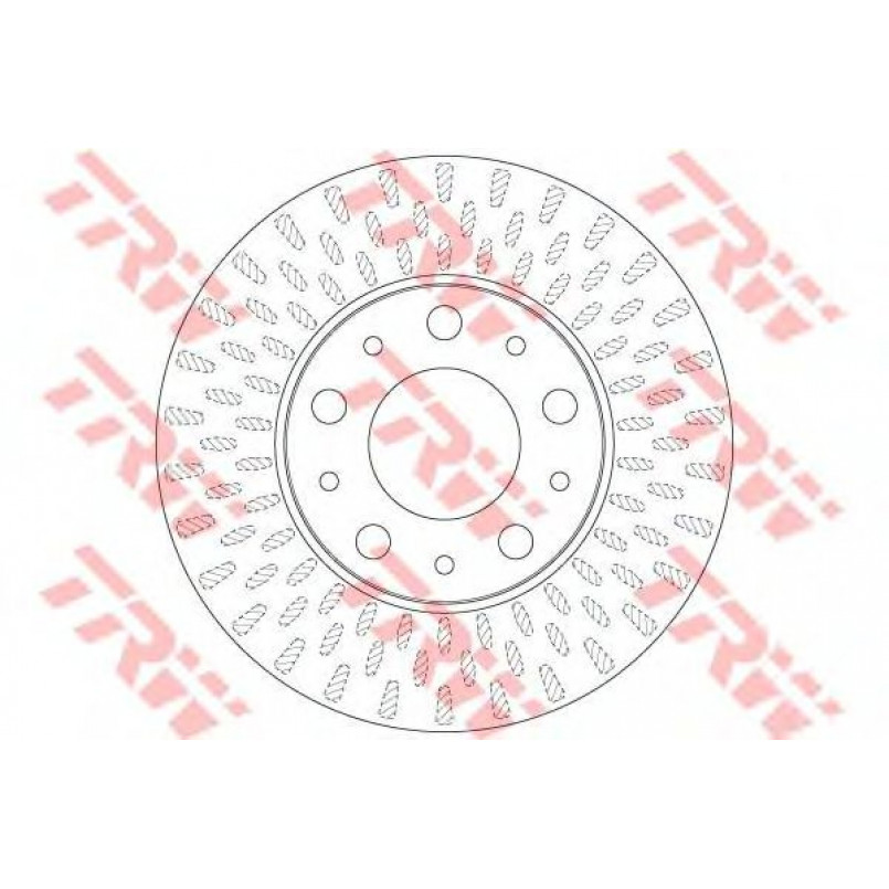 DF4771S  TRW - Гальмівний диск