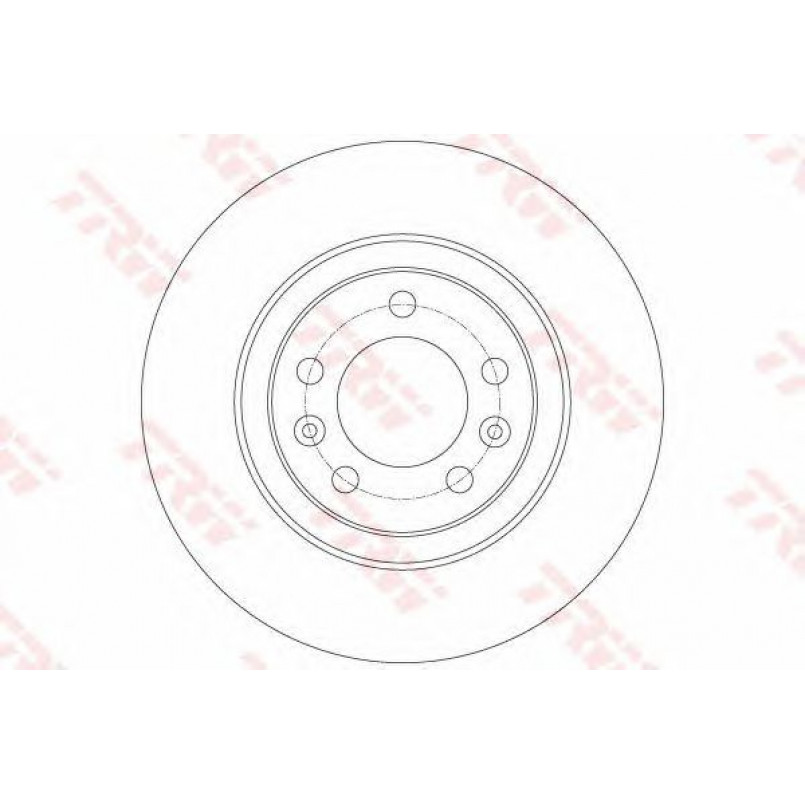 DF6134  TRW - Гальмівний диск