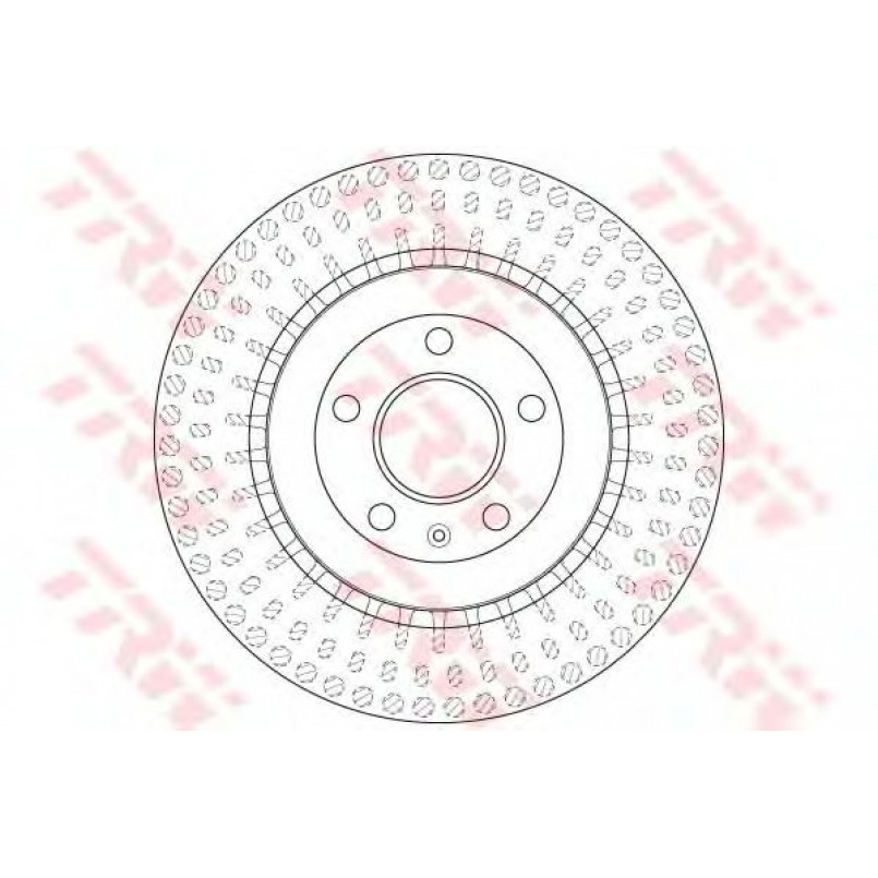 DF6175S  TRW - Гальмівний диск