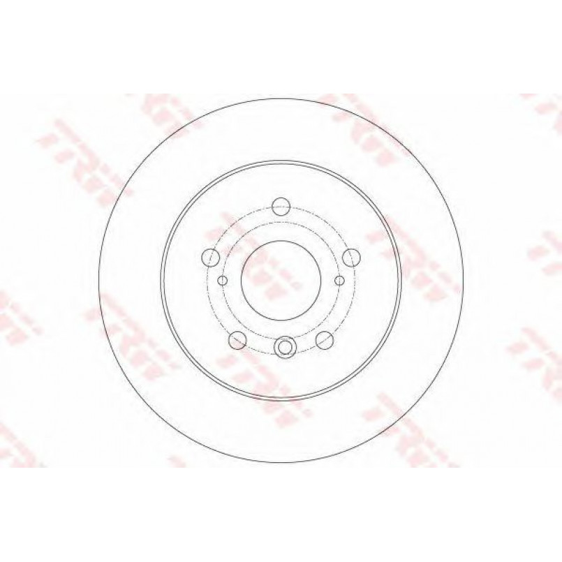 DF6176  TRW - Гальмівний диск