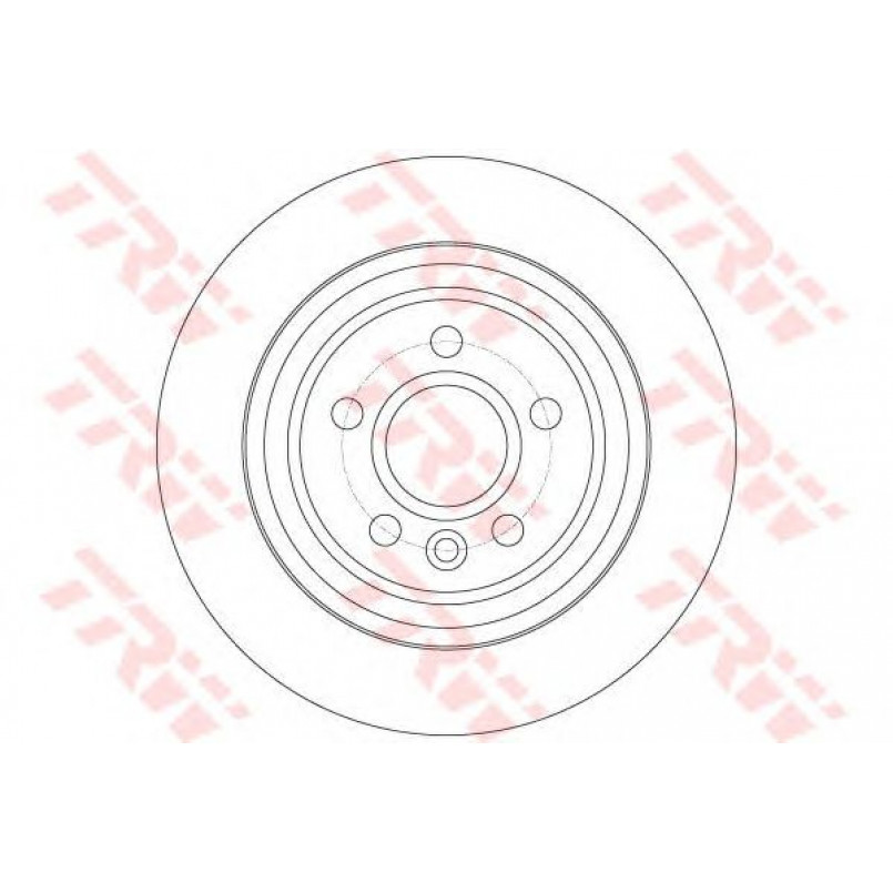 DF6187  TRW - Гальмівний диск