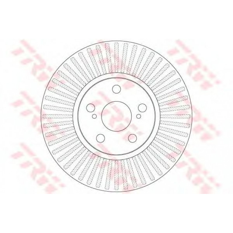 DF6234  TRW - Гальмівний диск