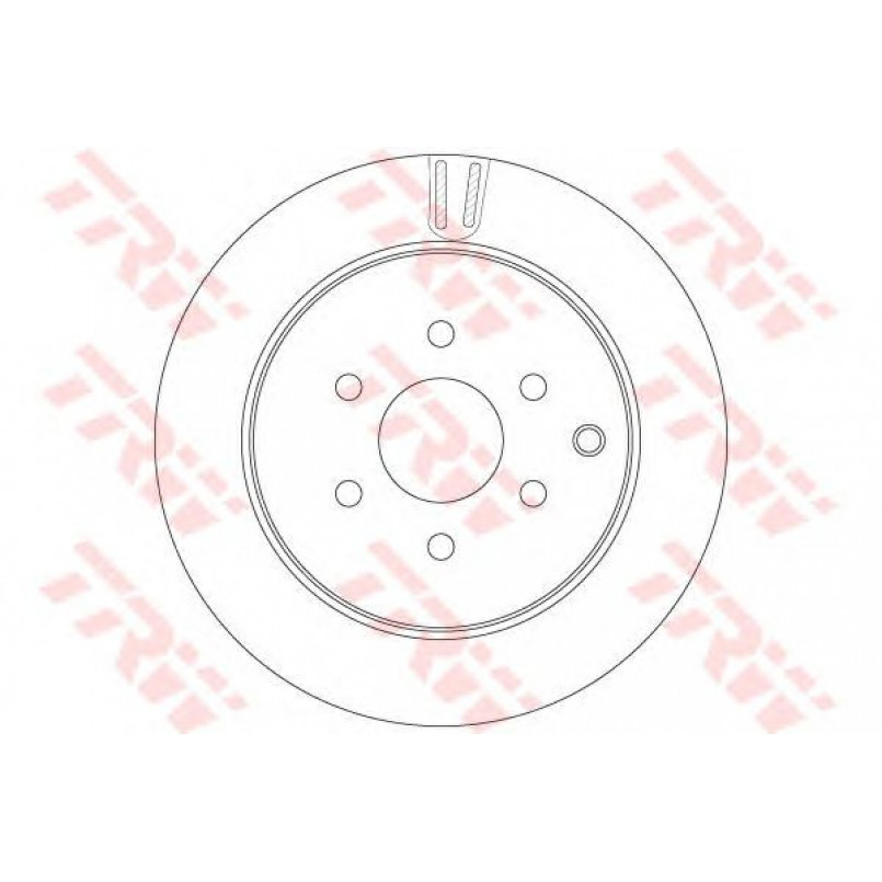 DF6289  TRW - Гальмівний диск