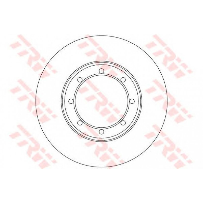 DF6372 TRW - Гальмівний диск