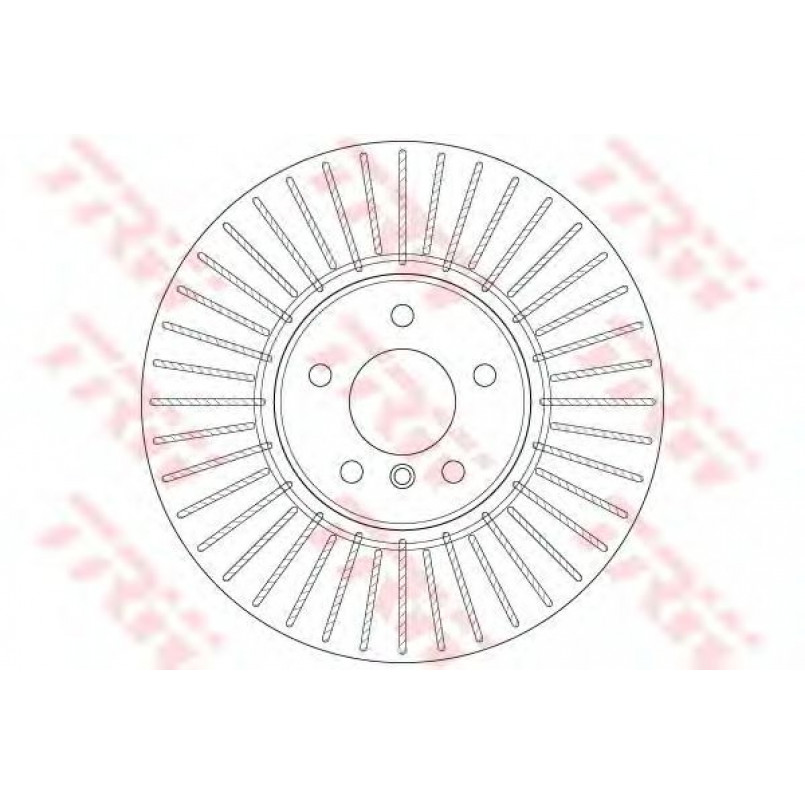 DF6408S TRW - Гальмівний диск