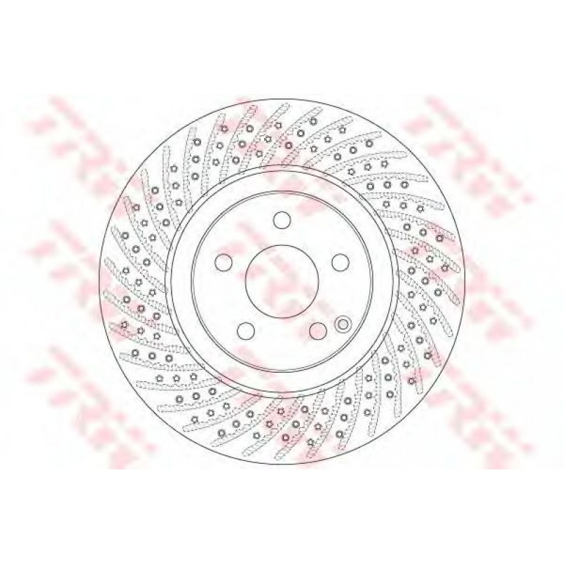DF6433S  TRW - Гальмівний диск