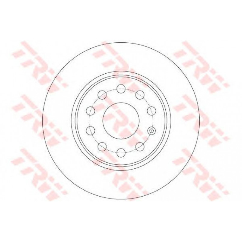 DF7911  TRW - Гальмівний диск