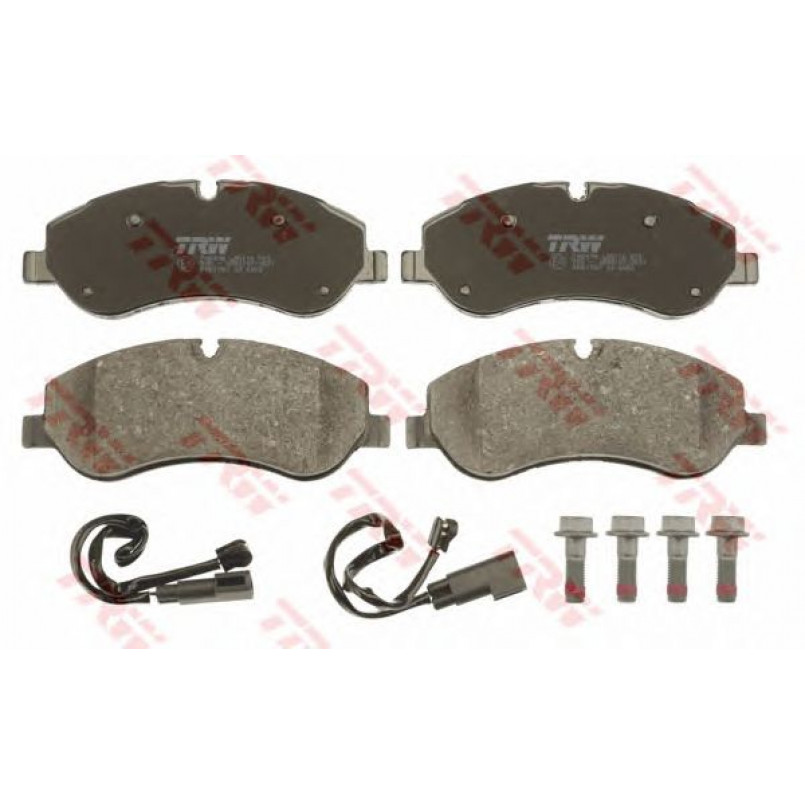 GDB1967  TRW - Гальмівні колодки до дисків