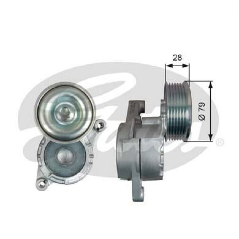 T39284 (7808-21679)  Обвідний ролик GATES DRIVEALIGN MV TENS