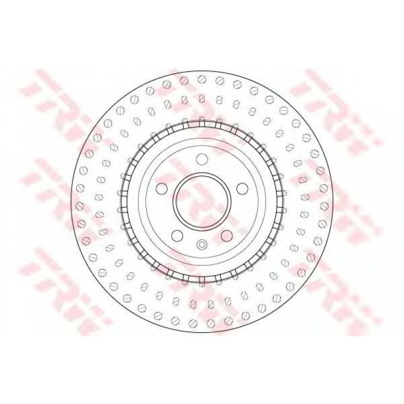 DF6149S  TRW - Гальмівний диск