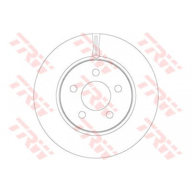 DF6264  TRW - Гальмівний диск