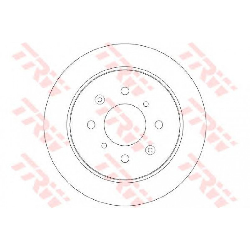 DF6378 TRW - Гальмівний диск