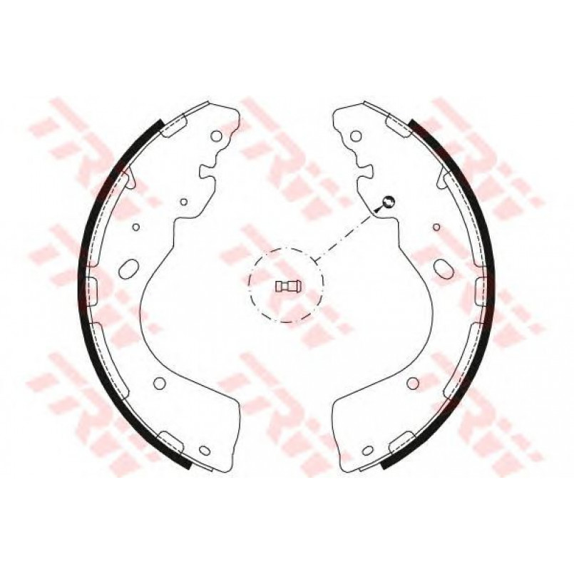 GS8797  TRW - Гальмівні колодки до барабанів