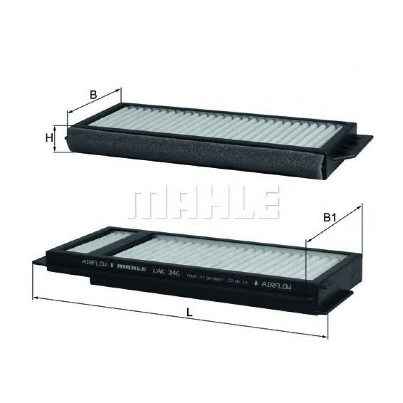 LAK346/S Фільтр салону (KNECHT)