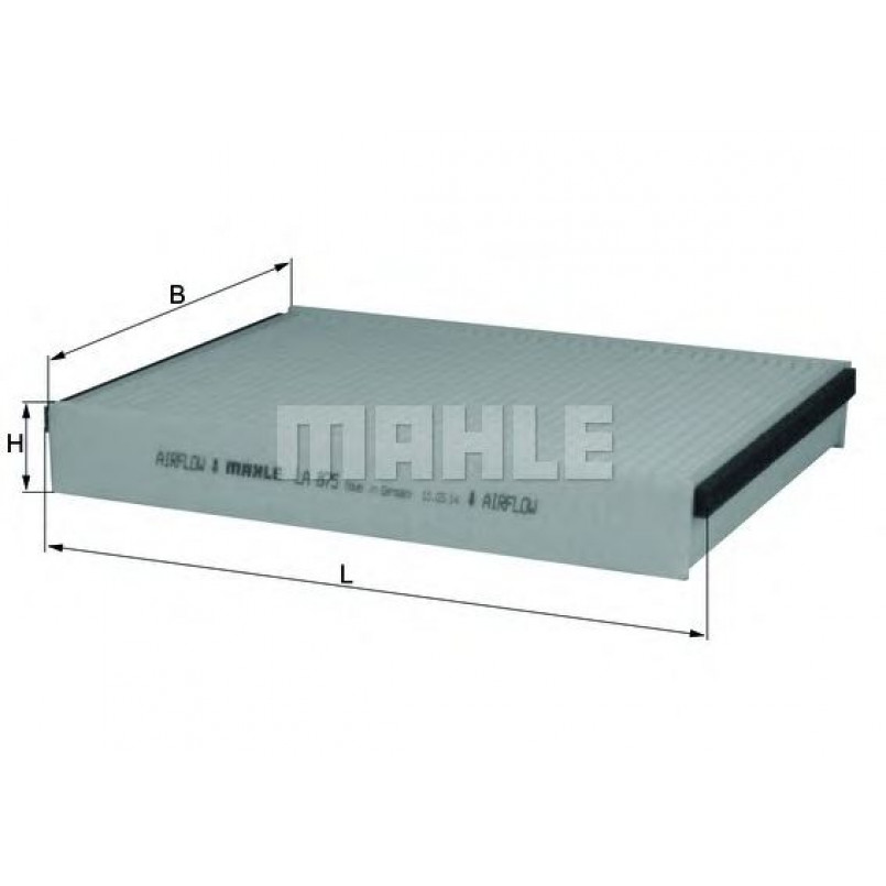 LA875 Фільтр салону (MAHLE)