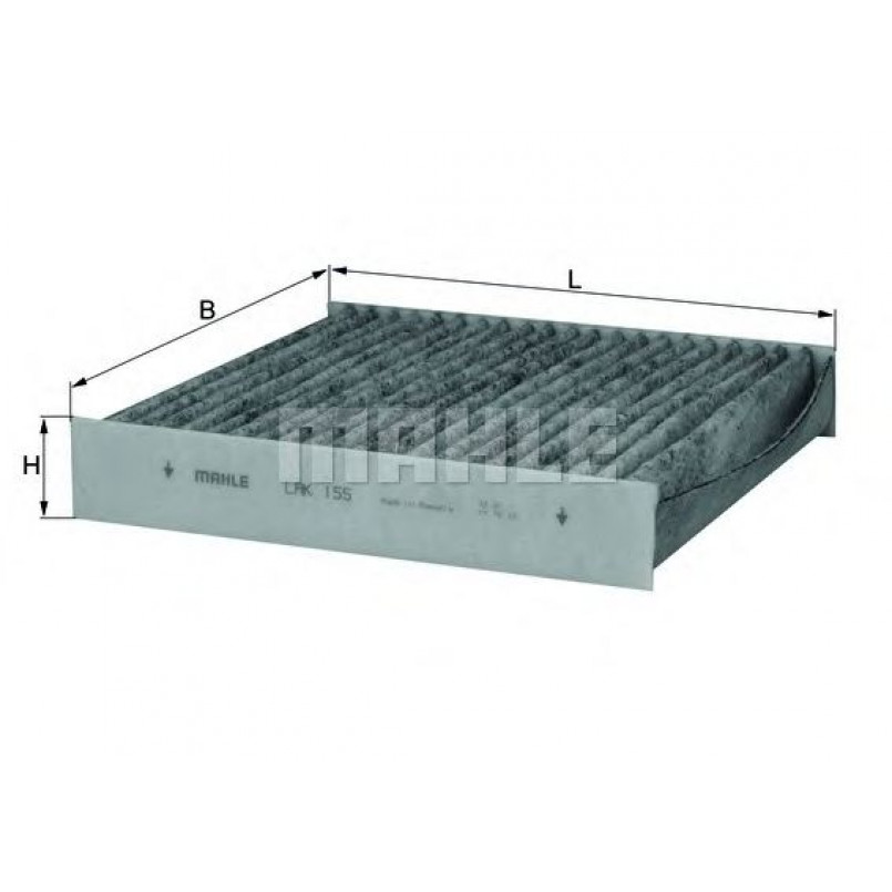 LAK155 Фільтр салону (MAHLE)