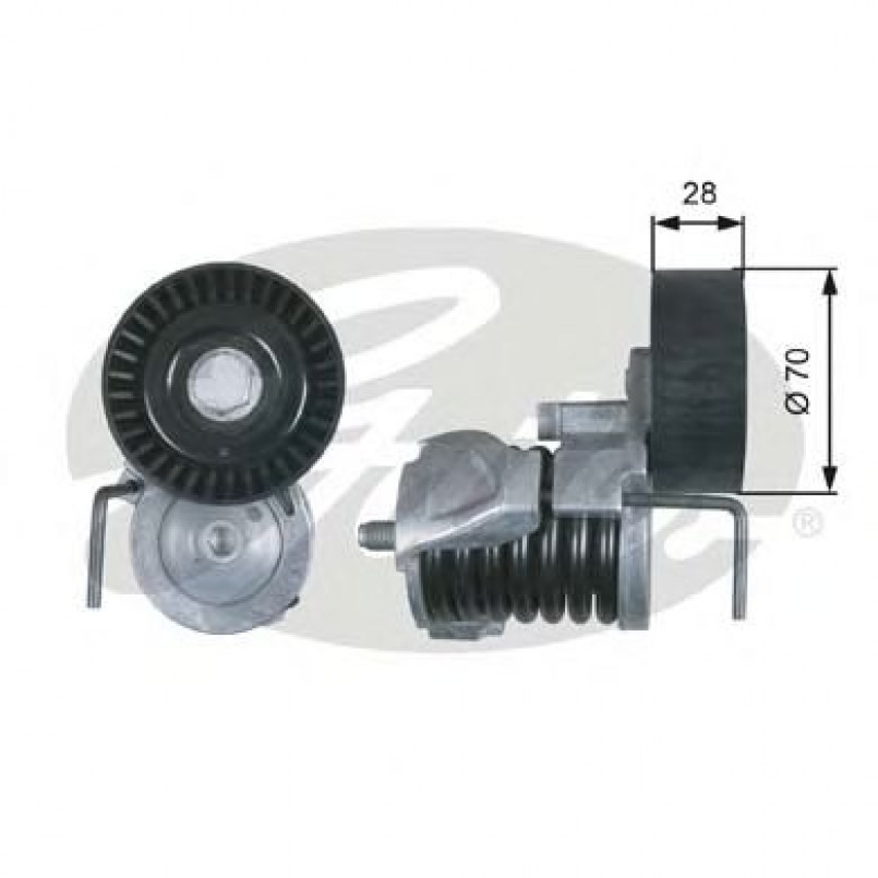 T39287 (7808-21682)  Натяжний ролик ременя GATES DRIVEALIGN MV TENS