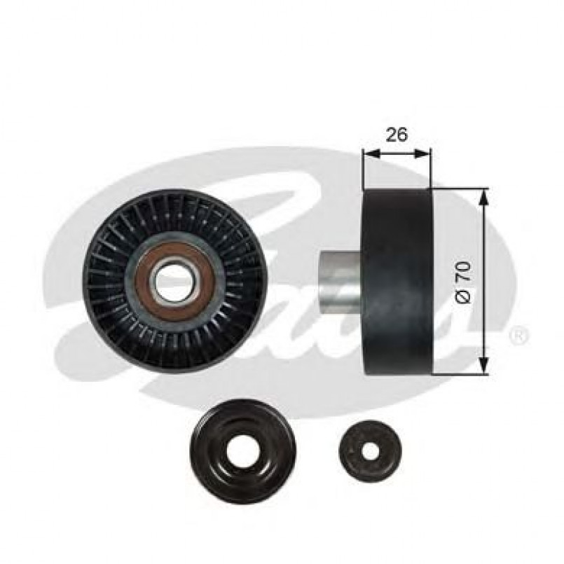 T36612 (7803-21612)  Обвідний ролик GATES DRIVEALIGN MV IDLER