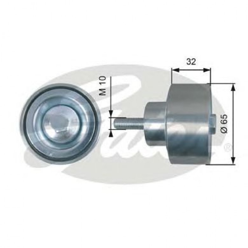 T36516 (7803-25516)  Обвідний ролик GATES EXTRA SERVICE MV IDLER