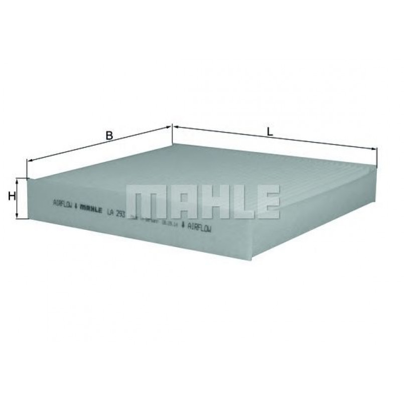 LA293 Фільтр салону (MAHLE)