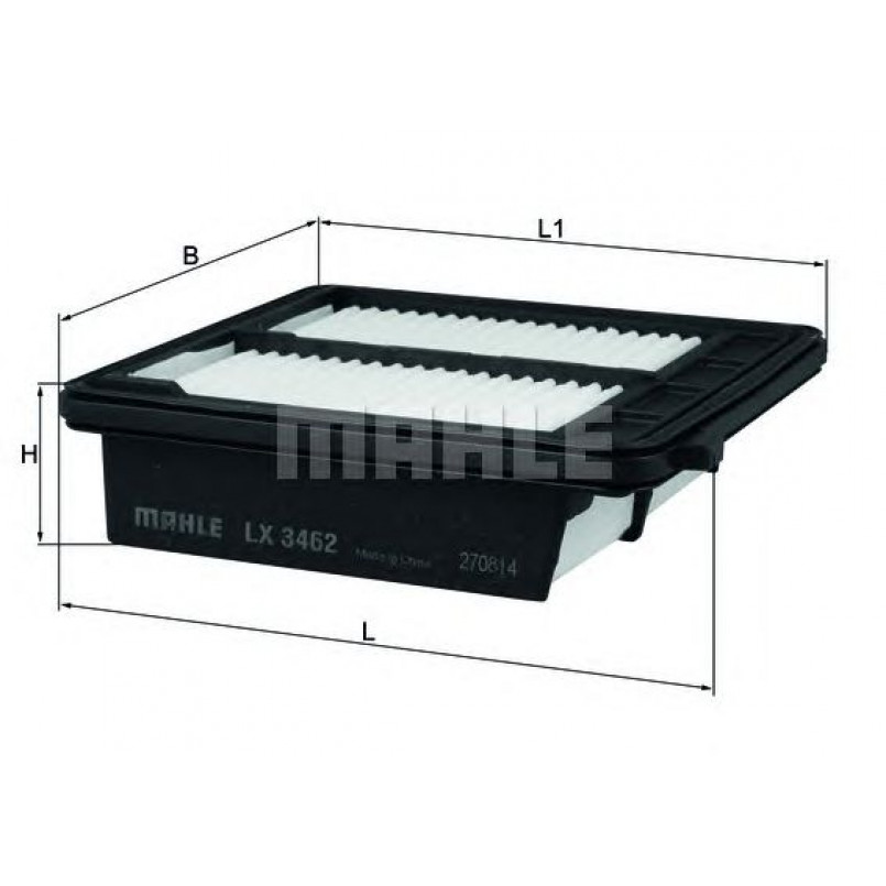 LX3462 Фільтр повітря (KNECHT)