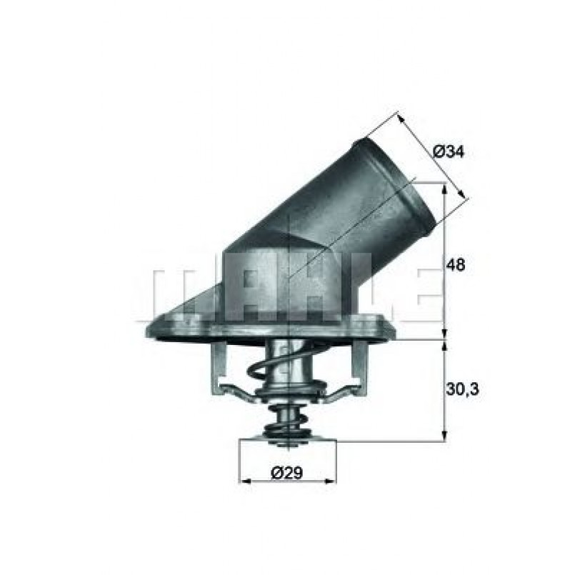 TI492  Mahle - Термостат
