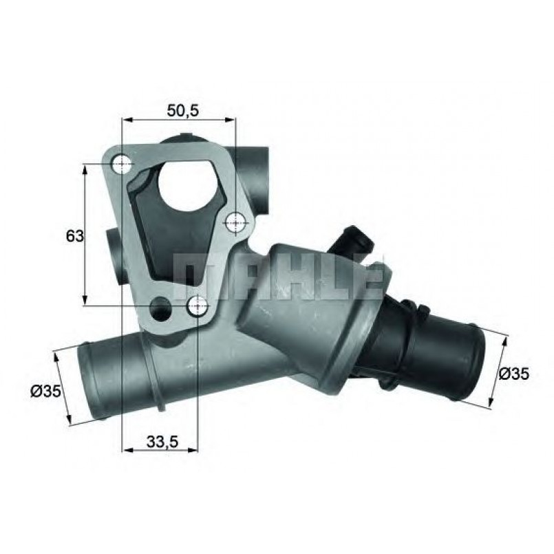 TI8380D  Mahle - Термостат