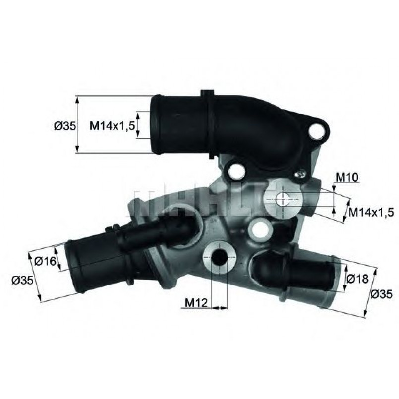 TI11180D  Mahle - Термостат