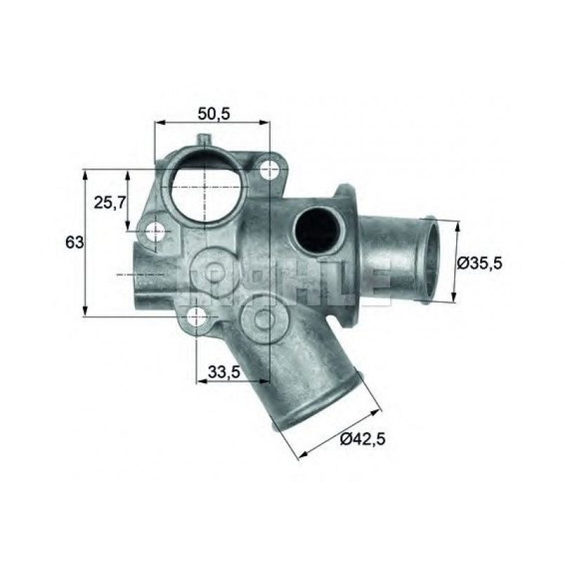 TI11280D  Mahle - Термостат
