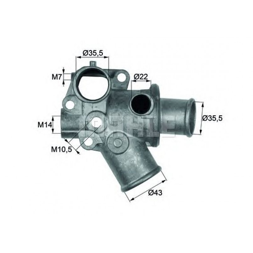 TI11480D  Mahle - Термостат