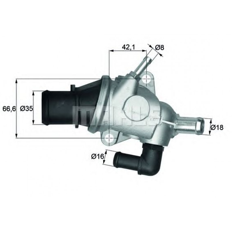TI12588  Mahle - Термостат