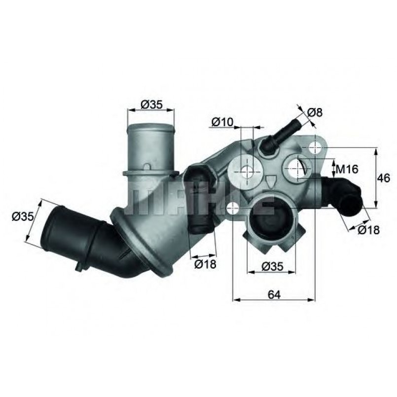 TI12975  Mahle - Термостат
