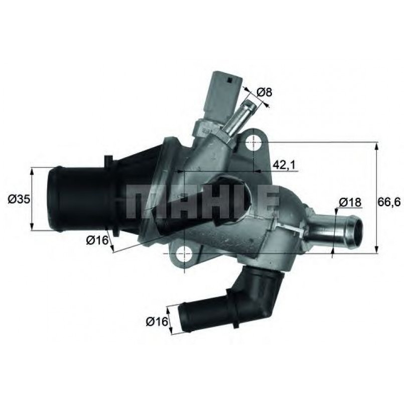 TI15883  Mahle - Термостат