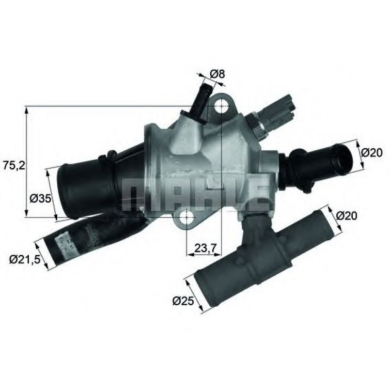 TI16688  Mahle - Термостат
