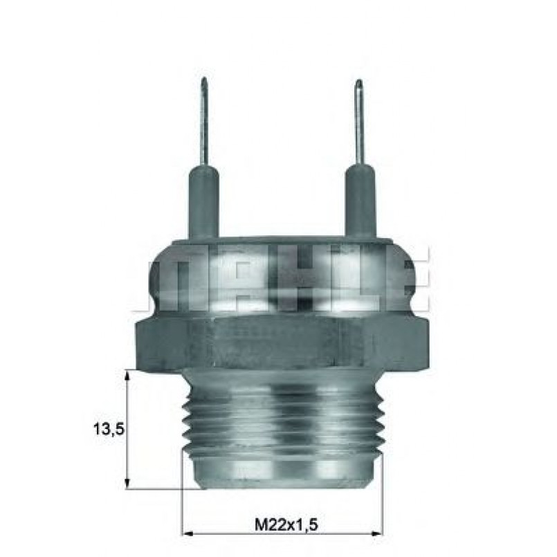 TSW1  Mahle - Датчик включення вентилятора