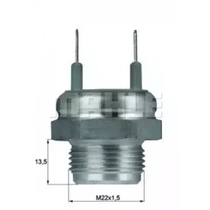 TSW45  Mahle - Датчик включення вентилятора