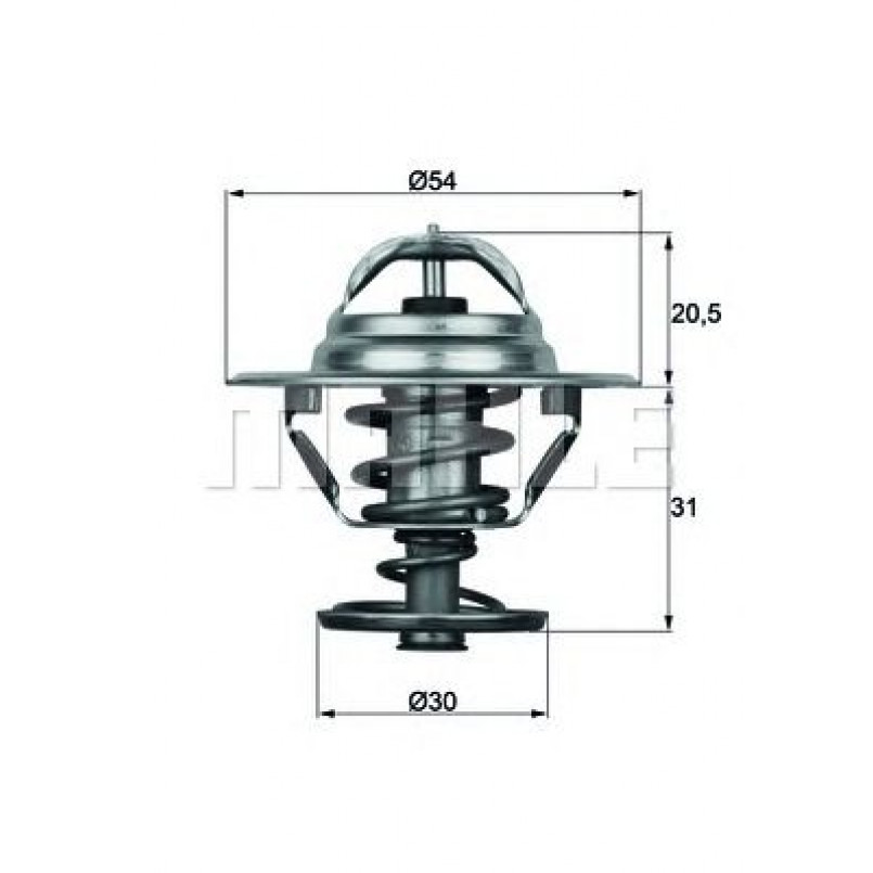 TX1076D  Mahle - Термостат