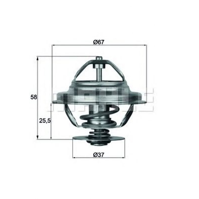 TX2180D  Mahle - Термостат
