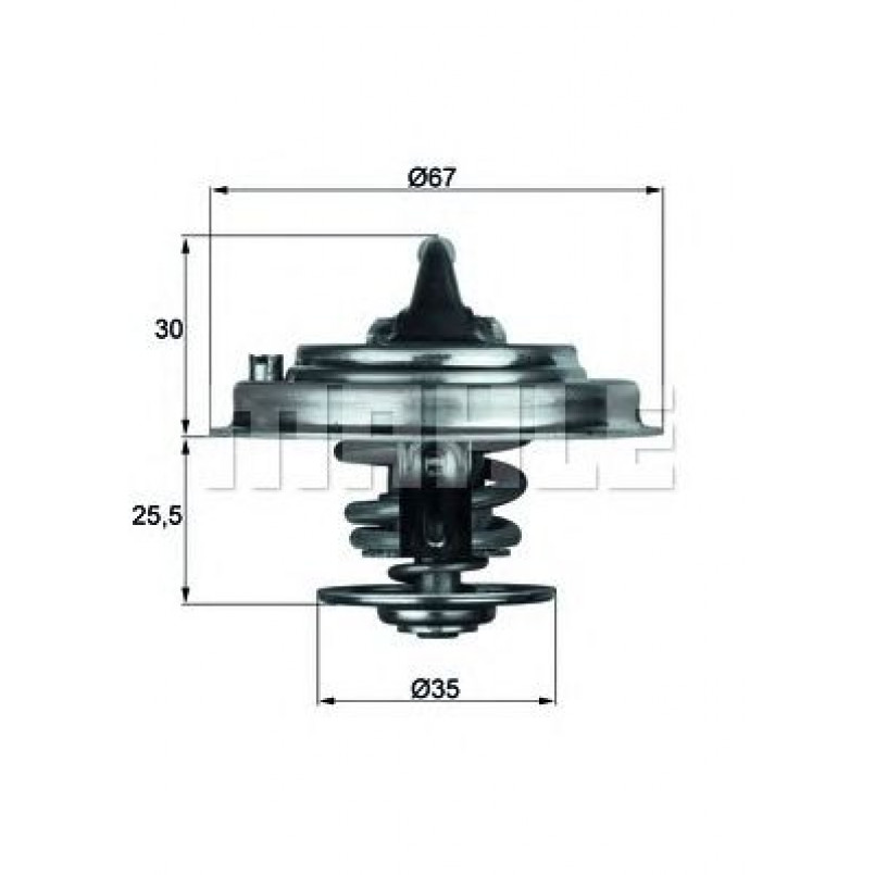 TX3487D  Mahle - Термостат