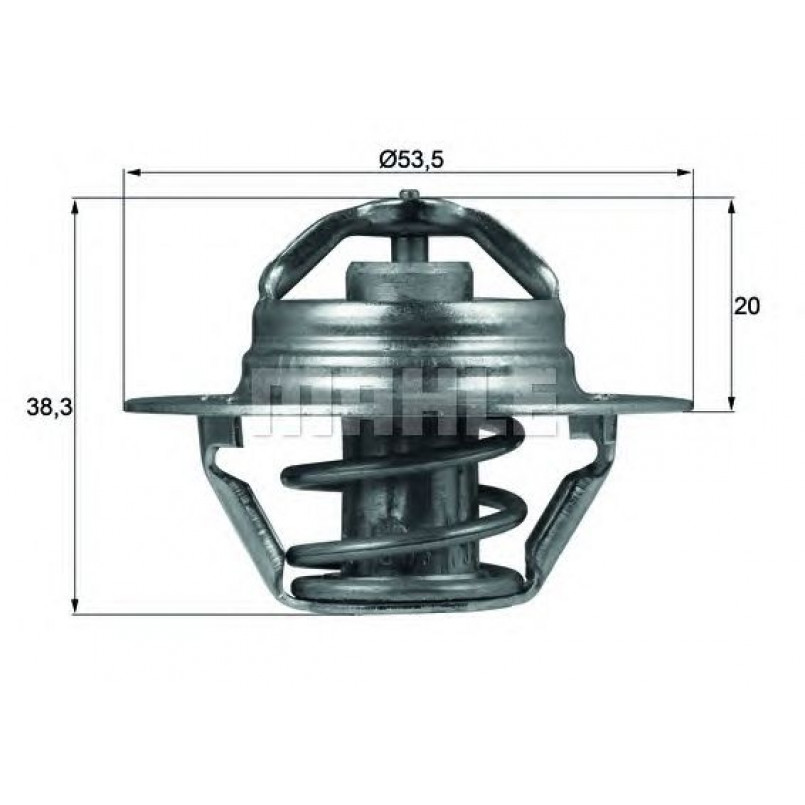 TX8882D  Mahle - Термостат