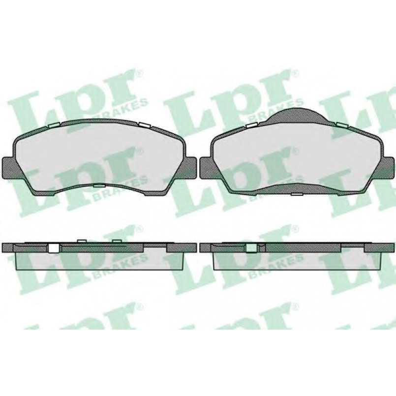 05P1770 LPR - Гальмівні колодки до дисків