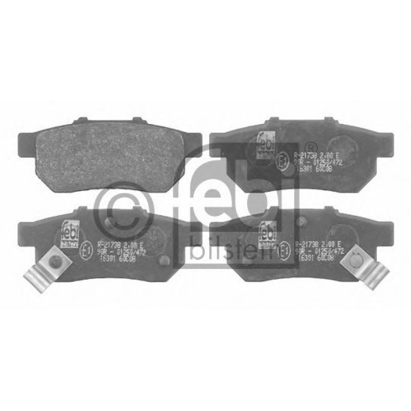 16301  FEBI - Гальмівні колодки до дисків