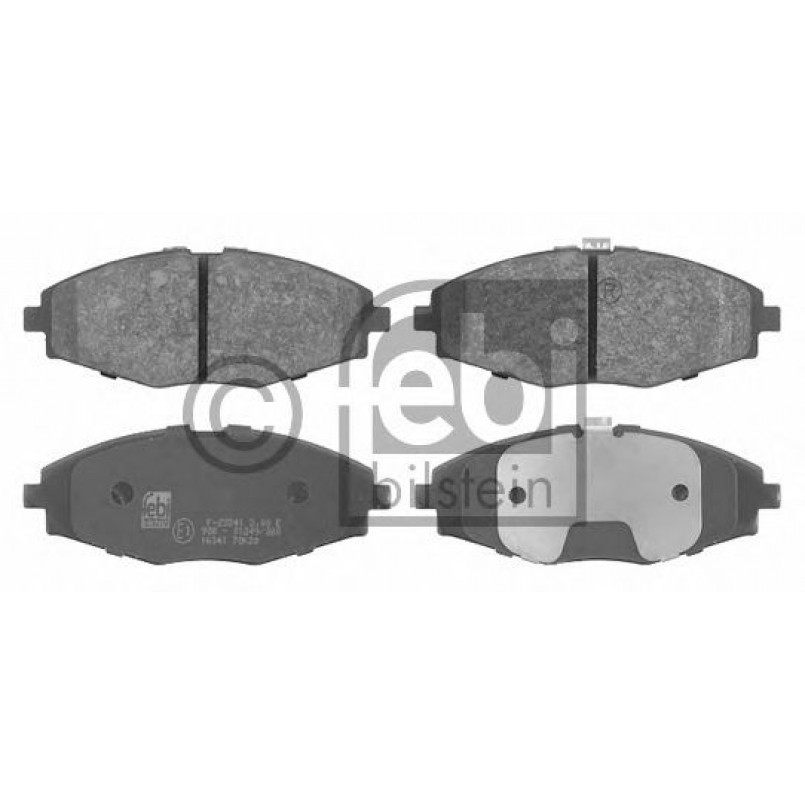 16341  FEBI - Гальмівні колодки до дисків