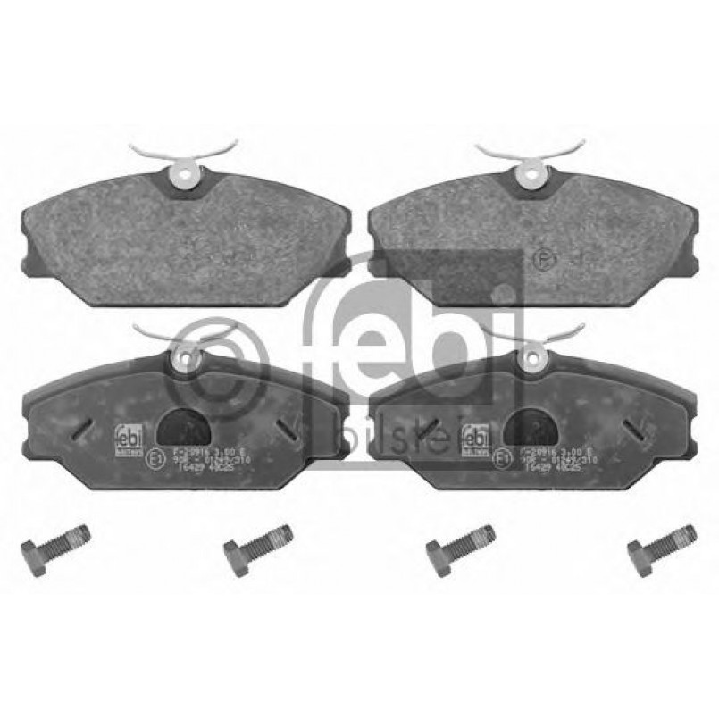 16429 FEBI - Гальмівні колодки до дисків