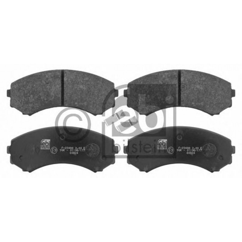 16582  FEBI - Гальмівні колодки до дисків