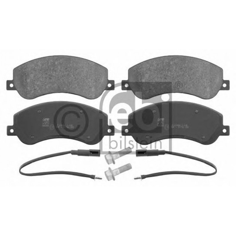 16637  FEBI - Гальмівні колодки до дисків