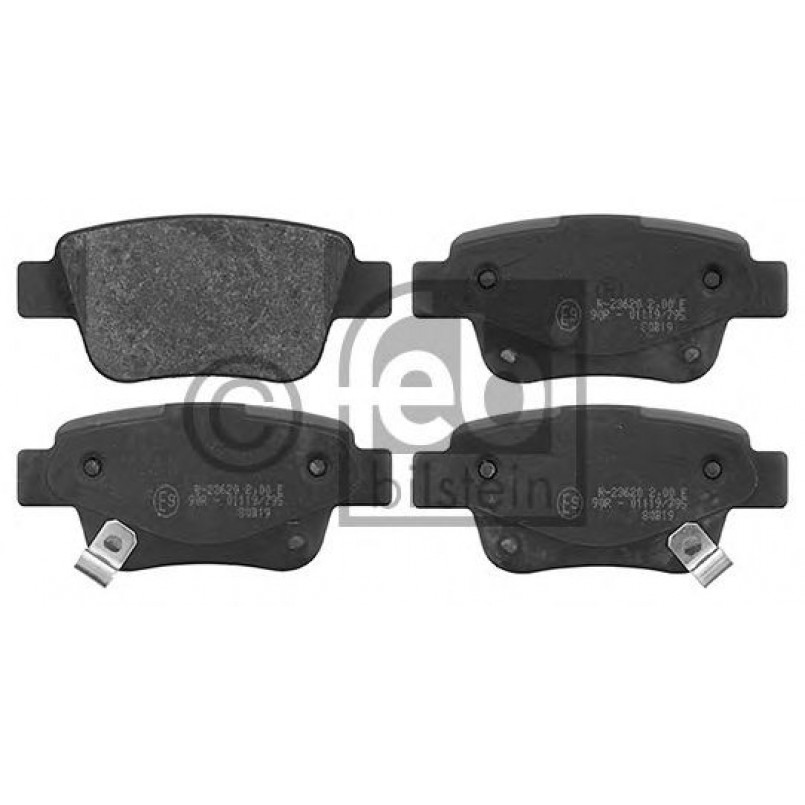 16652  FEBI - Гальмівні колодки до дисків