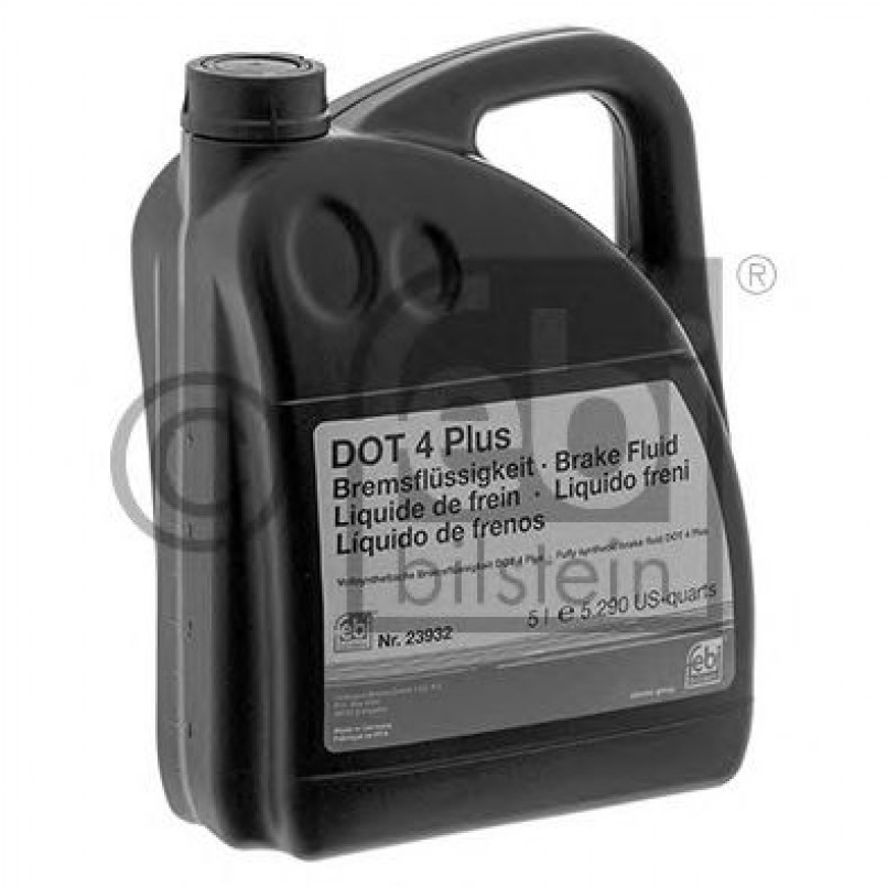 23932  DOT4+ 5L x4  FEBI - Гальмівна рідина