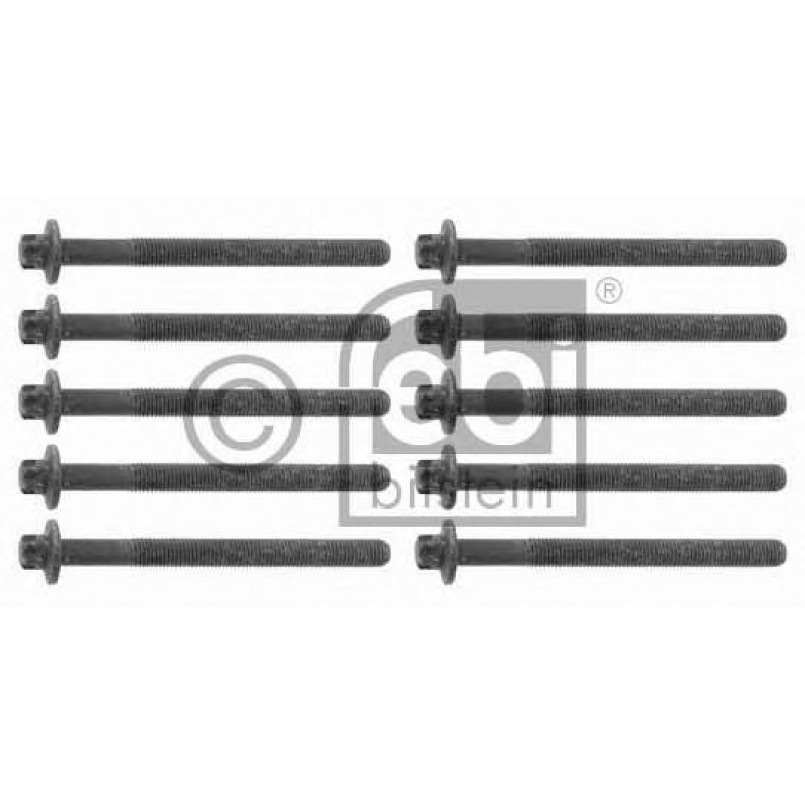 24074  FEBI - Комплект болтів ГБЦ