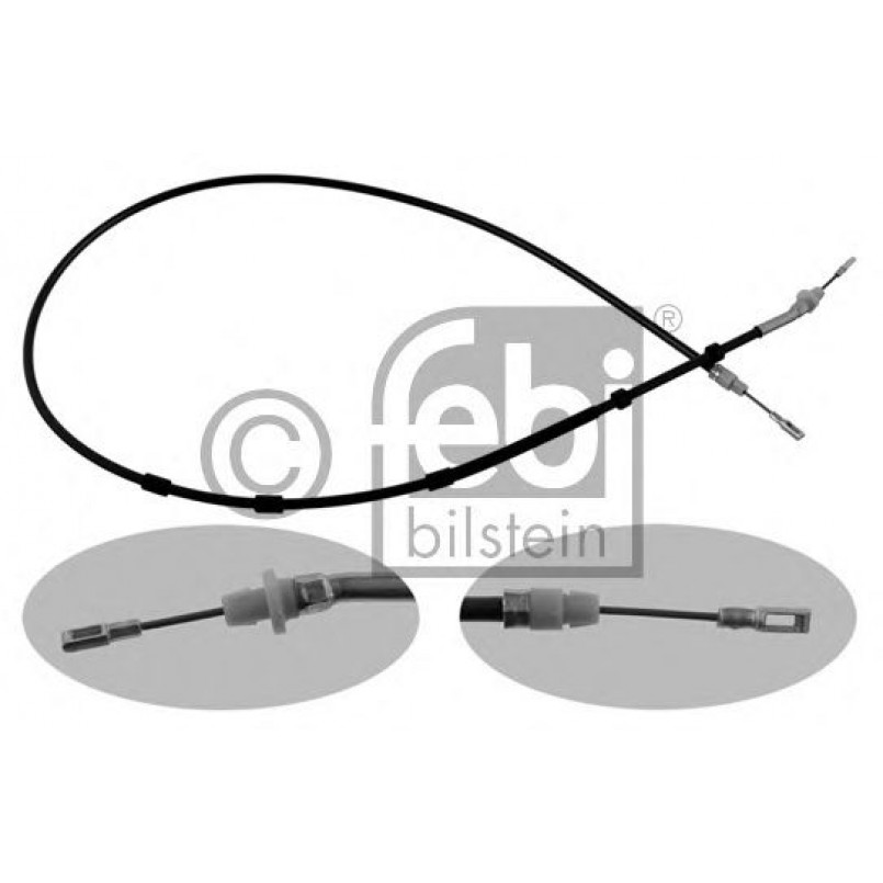 34394 FEBI - Трос ручного гальма